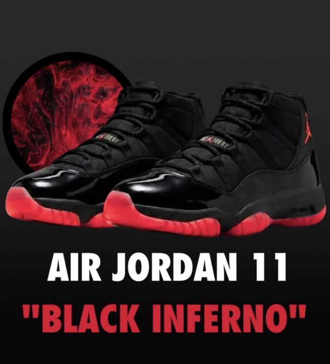SOLE_RADAR "BLACK INFERNO" 11s ARE MELTING THE FEED! 🚨