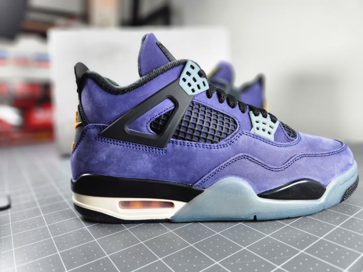 Air Jordan 4 Retro "Imperial Purple" "Lake Show"