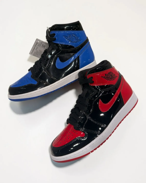 Royal 1 Patent Leather Sample