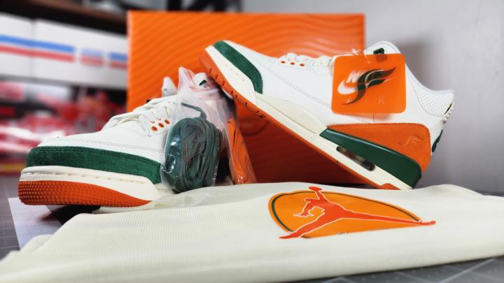 SoleFly Air Jordan 3 Retro "Miami" (Fruits Of Our Labor)
