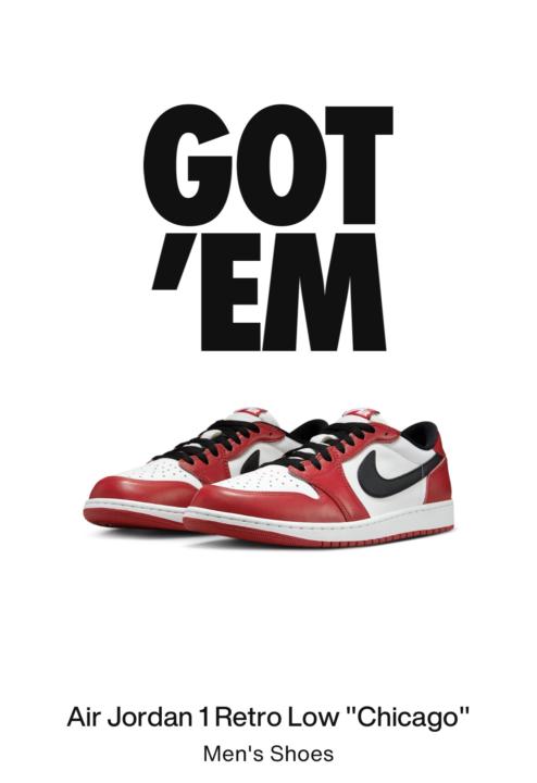 Copped! Jordan 1 Low OG 