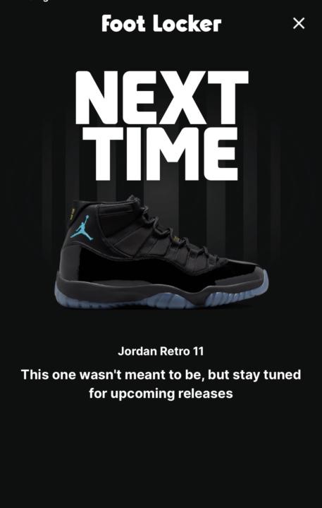 Better luck next time lol 