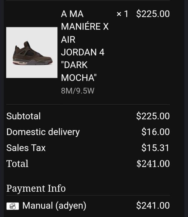 A Ma Maniere Air Jordan 4