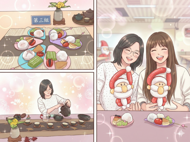 只是去參加,然後就被療癒了