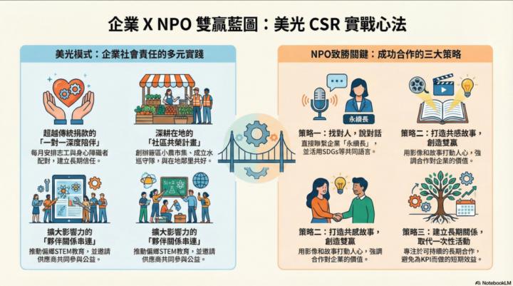 企業結合公益創造雙贏