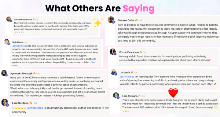 Collected Testimonials