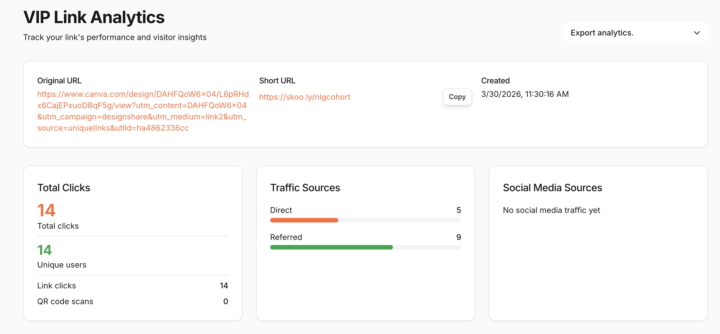 Tracking data...Don't Miss This Step