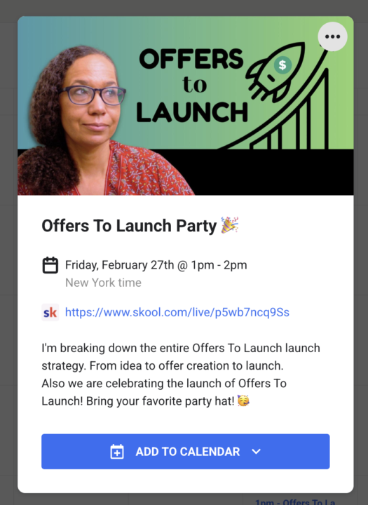 Launch Party & Q&A Happening This Friday! 