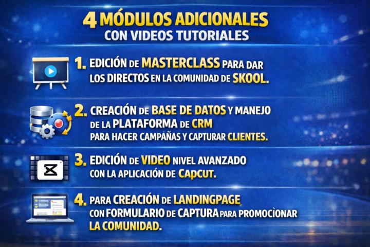 Módulos adicionales súper importantes 
