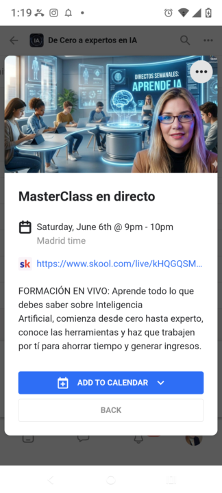 Todos los sábados tendremos contenido