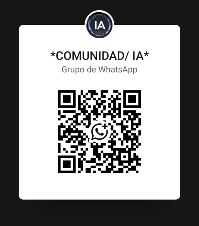 Únete al grupo exclusivo de WhatsApp 