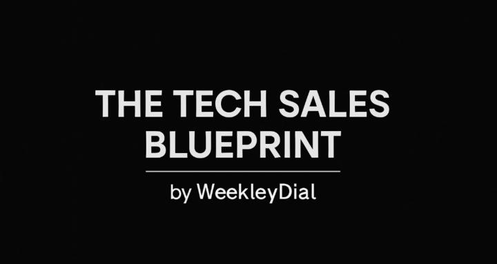 The Tech Sales Blueprint