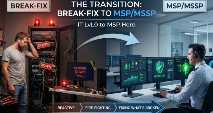 IT lvl-0 to MSP Hero
