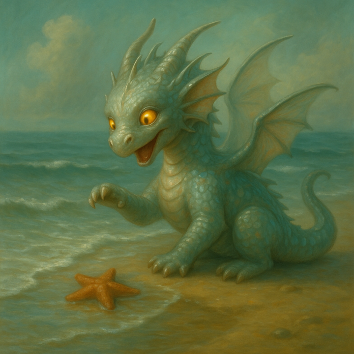  🌊Lyric's First Splash 🪸🐚🐲