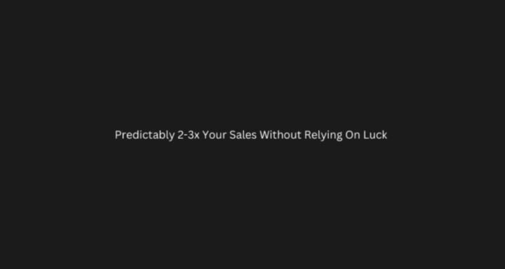 Sales Career Accelerator