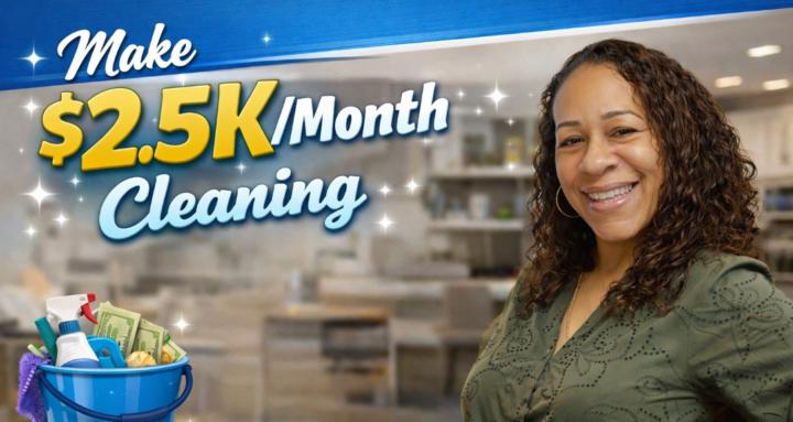 Make $2.5K/Month Cleaning