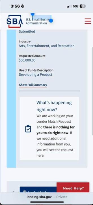 Grant funding with good or bad credits