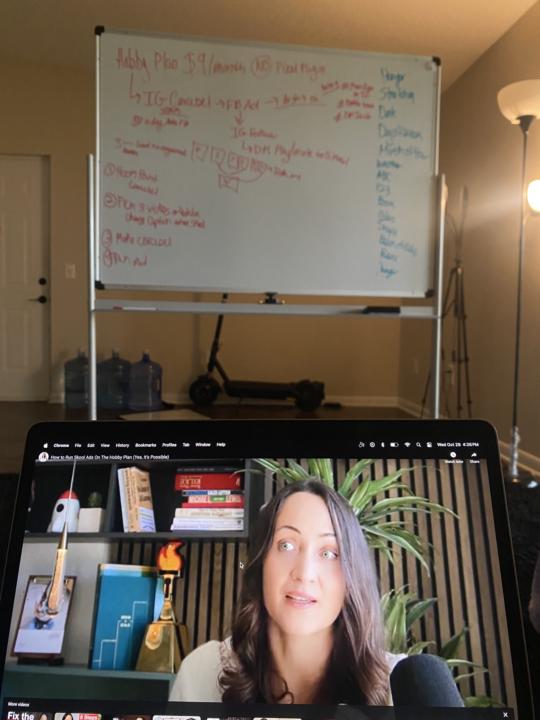 Hobby account Ad Game plan. I’M IN!