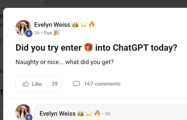 Try these 2 community posts now 🎄🎁