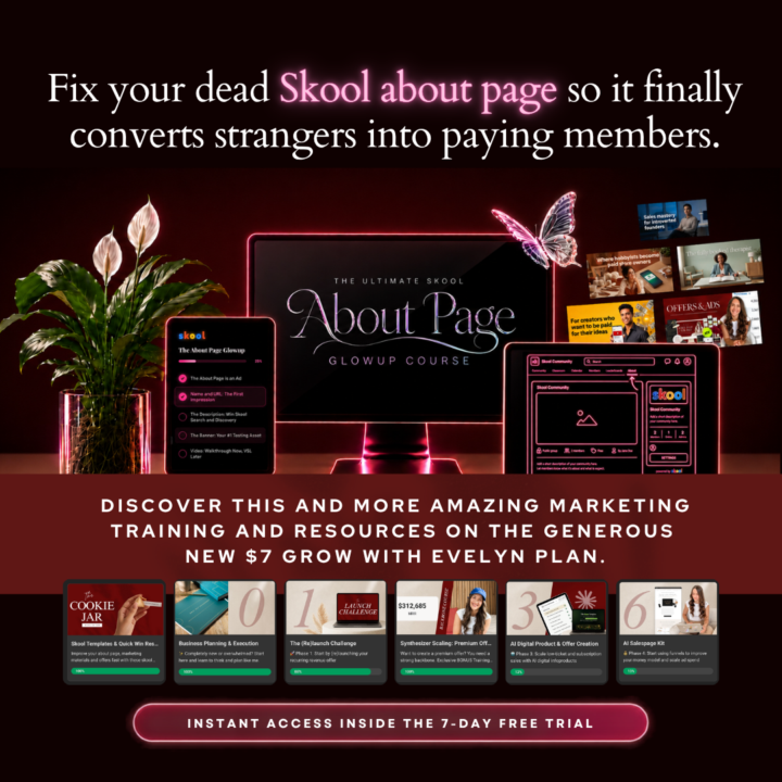 Growth Boost… Why and how to nail your About Page and banner now