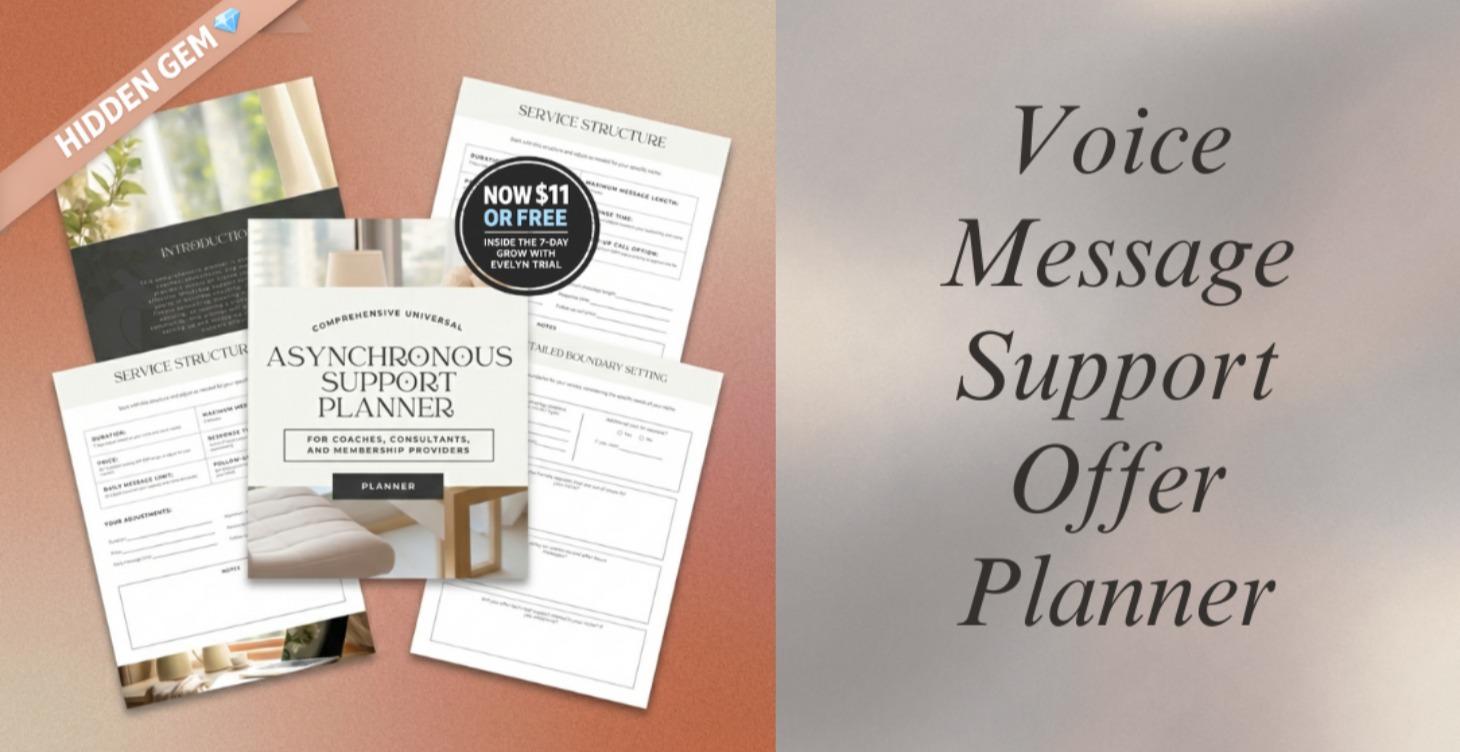 Voice Message Support Offer