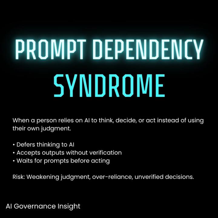 Prompt Dependency Syndrome in Action