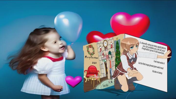 to diversify can give you some incredible results imaginable with a image that went wrong on ai ghosted