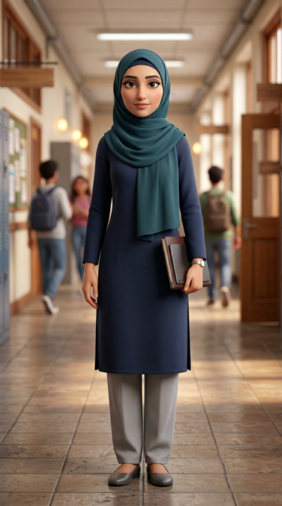 3. My Character Design for "You, Me, and Him"