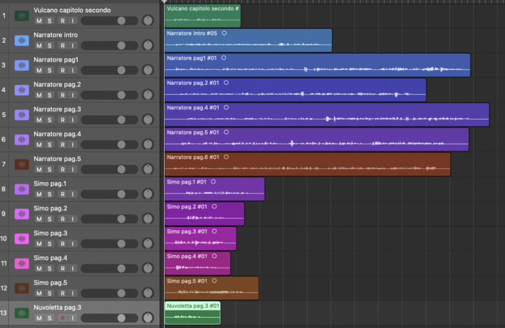My voice clips for the educational lesson about the volcanoes