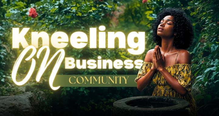 Kneeling On Business Community