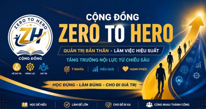 CỘNG ĐỒNG ZERO TO HERO