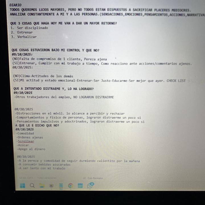 CheckList 09.10.25
