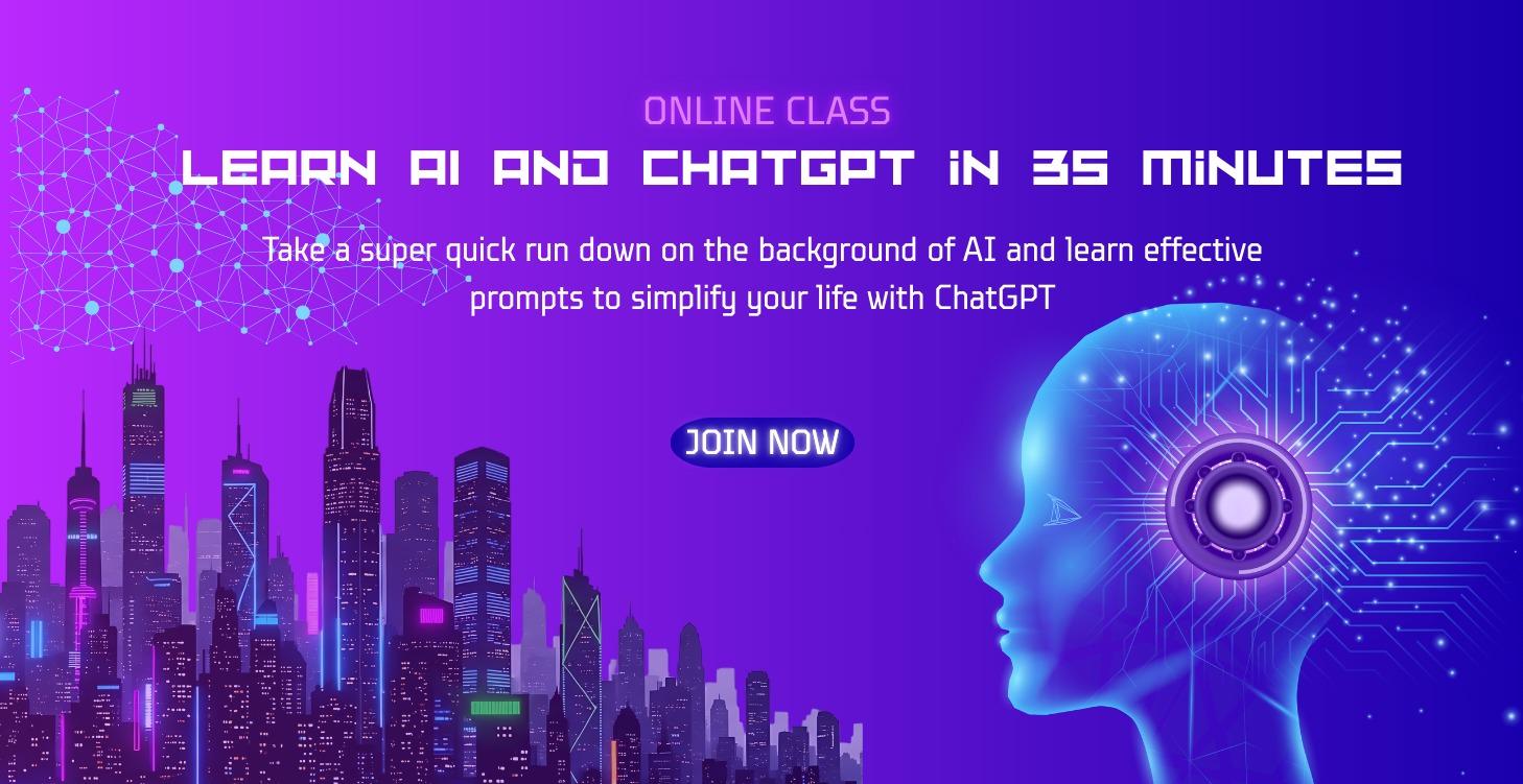 Learn AI and how to use ChatGPT