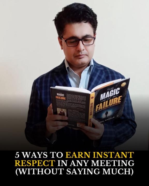 5 Ways to EARN INSTANT RESPECT in any Meeting (without saying much)