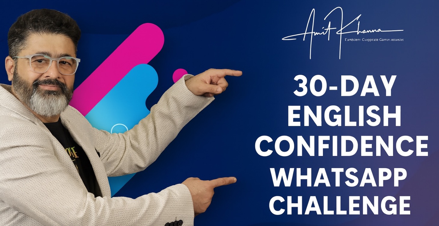 30-Day English Confidence Whats App Challenge