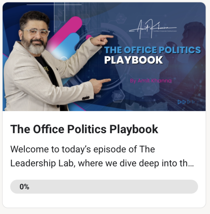 FREE Combat office politics with Calm, Clear, Collaborative framework and coaching