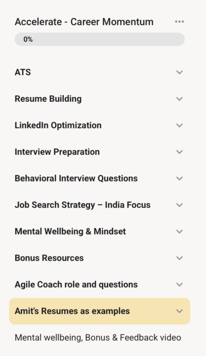 Everything you need for your next job