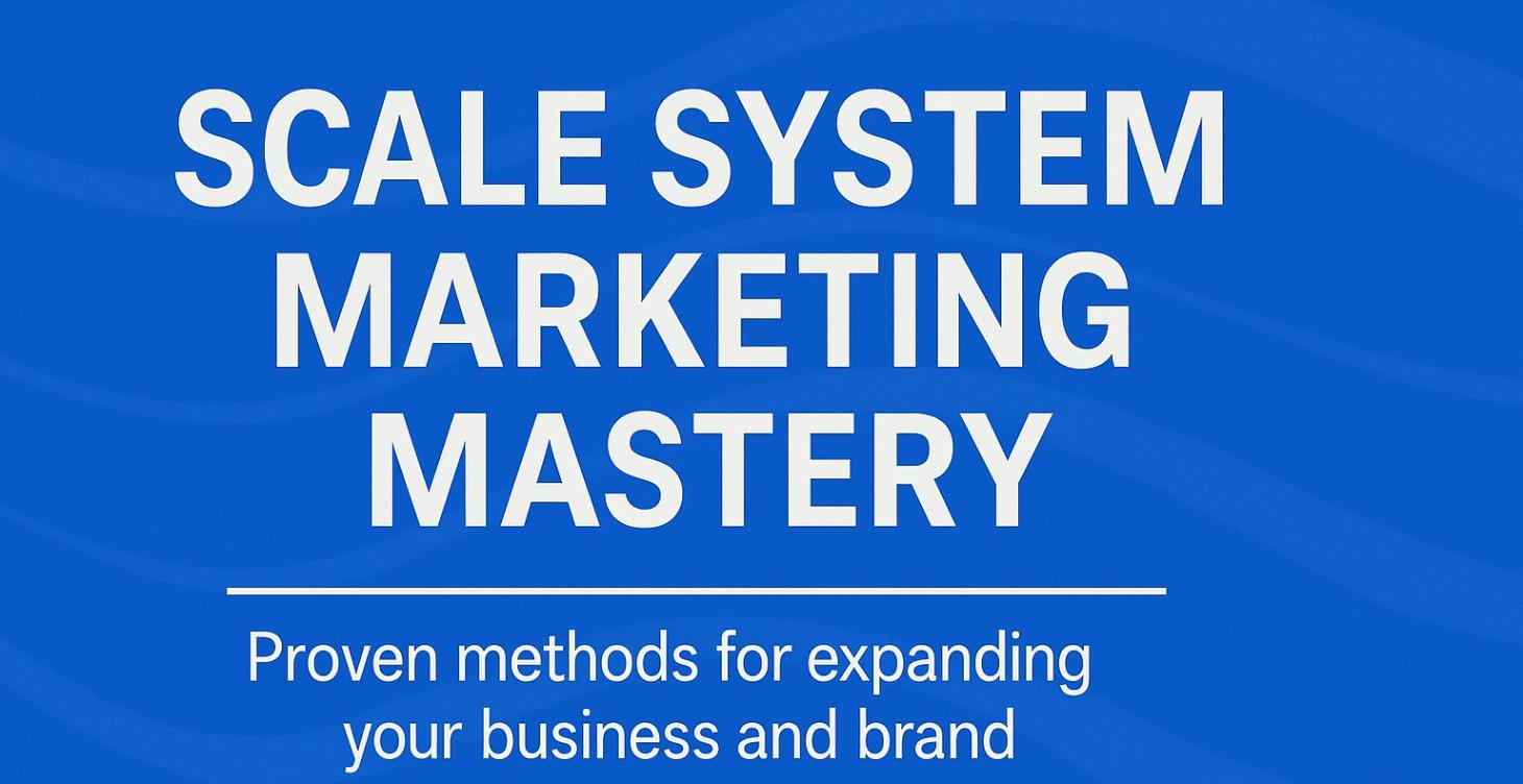 COURSE 3: Scale Systems & Marketing Mastery