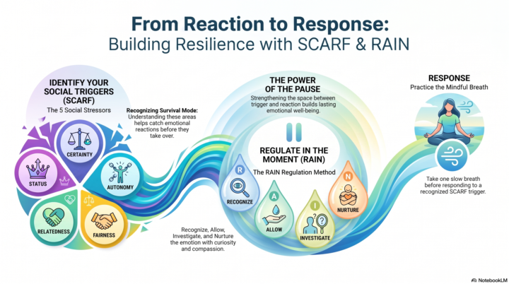 From Reaction to Response: Building Resilience with SCARF and RAIN