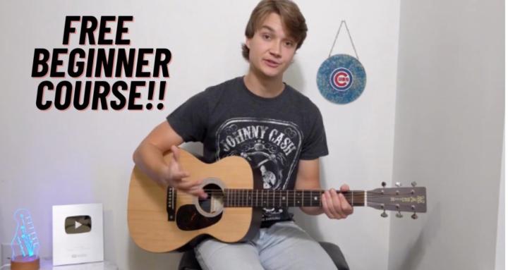Free Beginner Guitar Course!