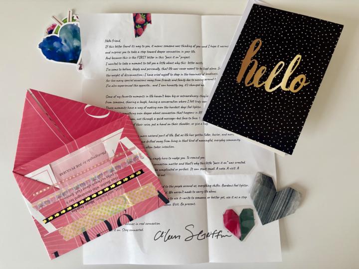 Received my first letter! 💗