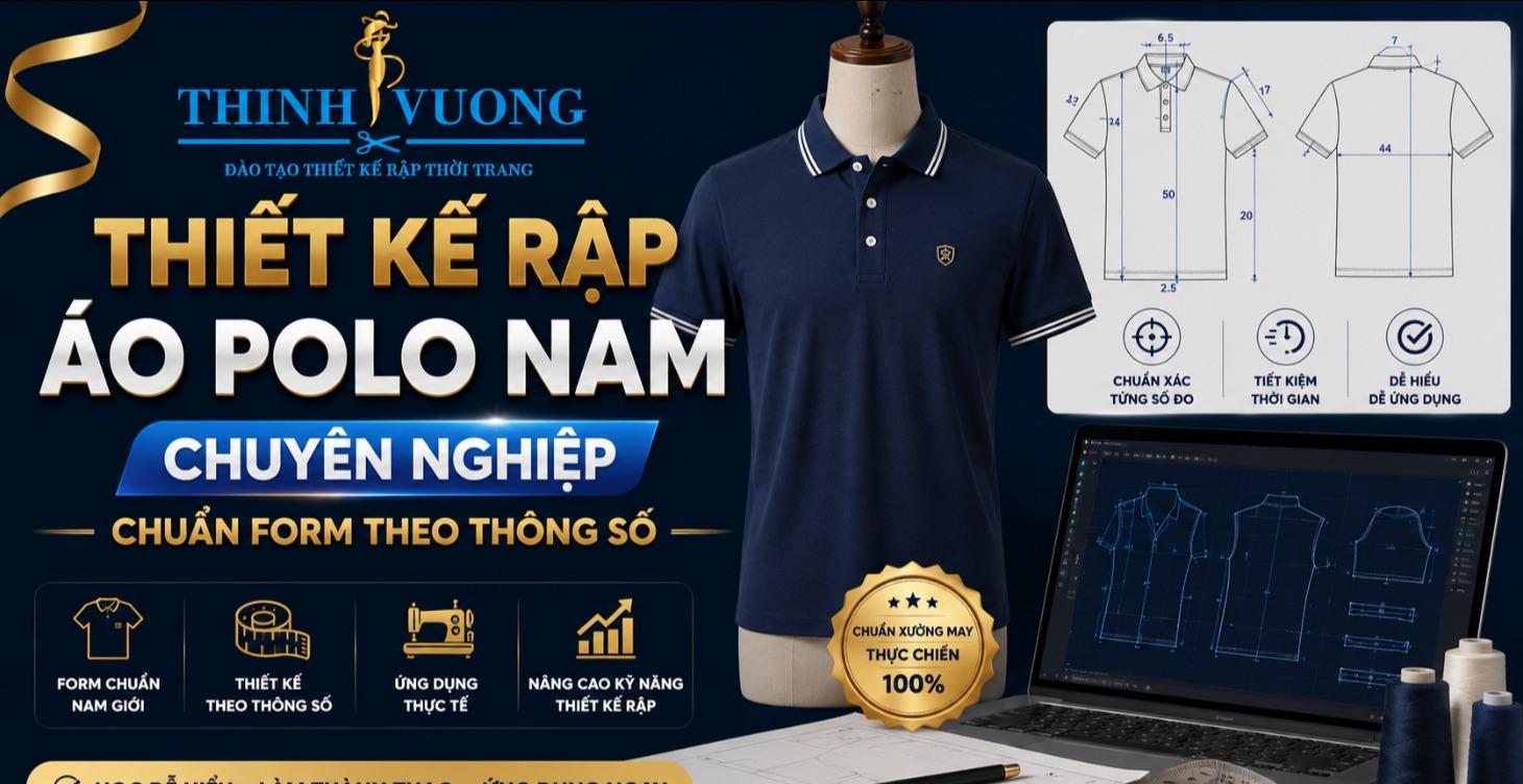 Thiết Kế Rập Áo Polo Chuyên Nghiệp – Chuẩn Form