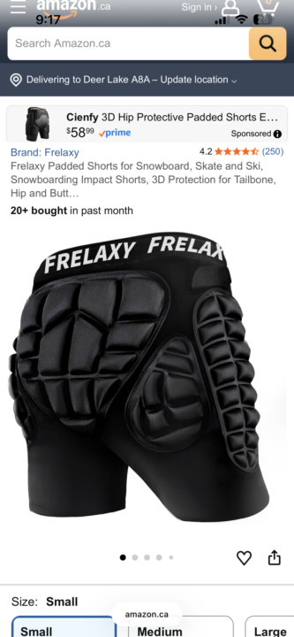 Impact shorts