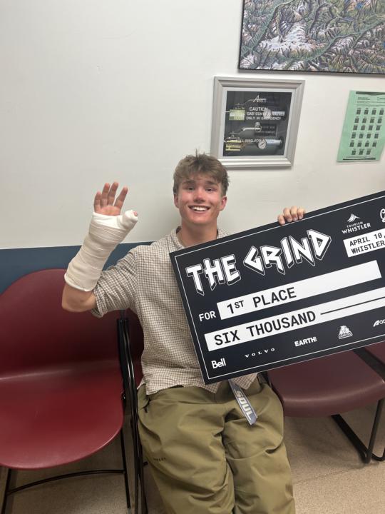 Cody Won $6,000 🤯⛷️🤘🏼