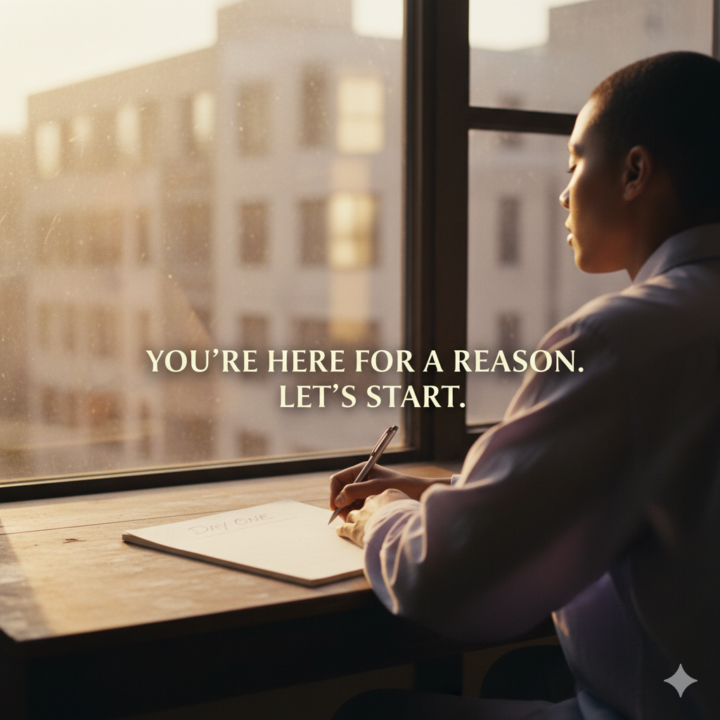 “You’re here for a reason. So let’s start.”