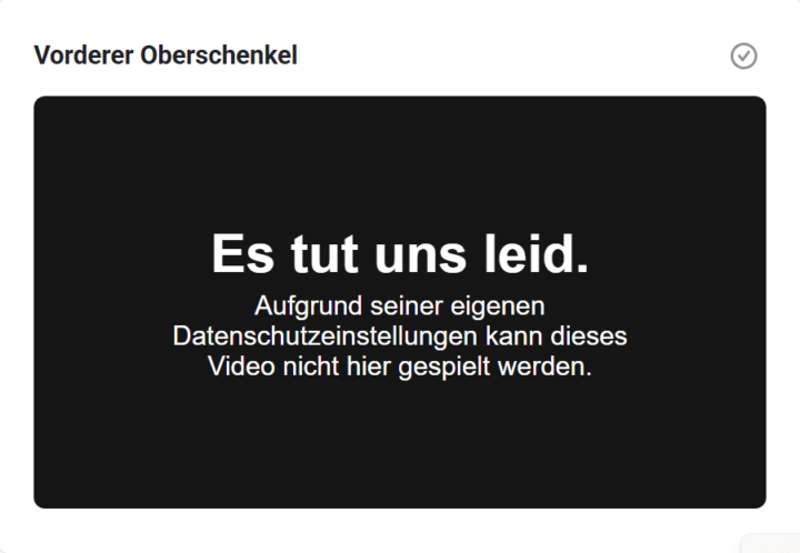 Selbstmassage-Videos im Classroom