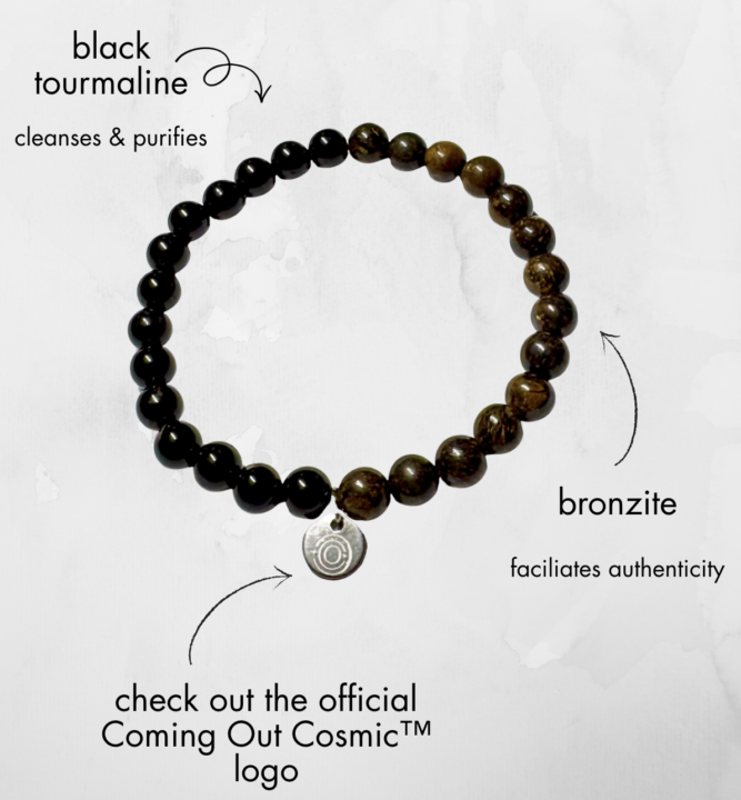 👽🖤 NEW: Return to Sender Protection Crystal Bracelet — Limited Release 