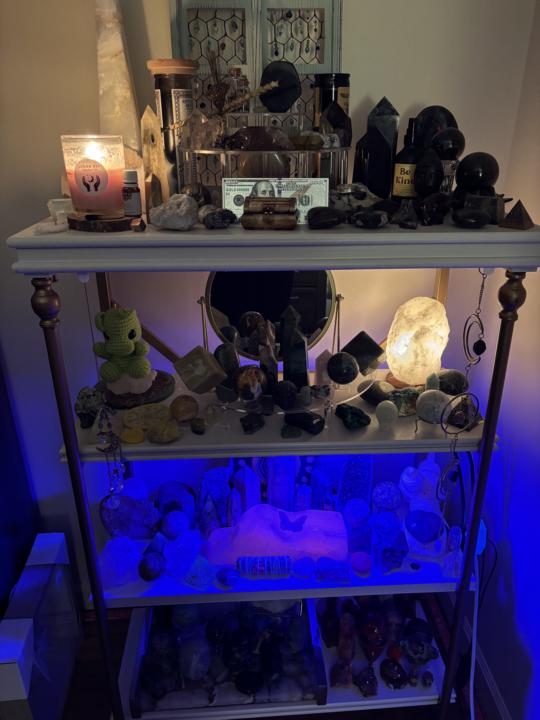 My crystal altar 🔮💎✨