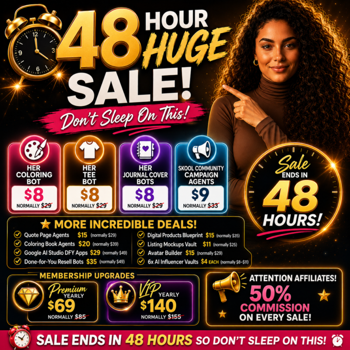 ✨ If you sell digital products or run a Skool community this is for you! 🔥