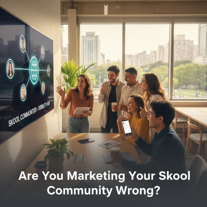 How's your Skool community marketing strategy working?